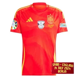 Spanien Fußballtrikot Finals UEFA Euro 2024 Heimtrikot Herren